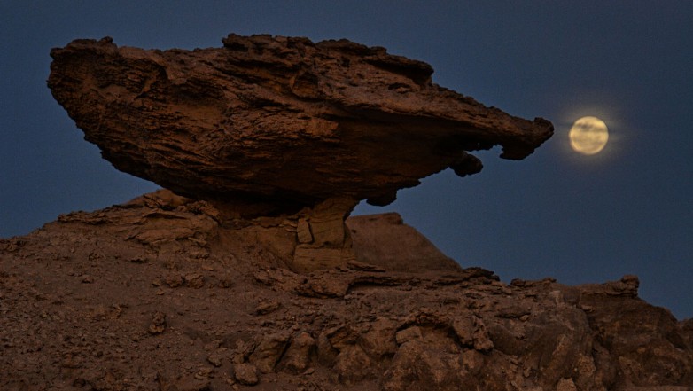 Bajo la Luz Lunar: El Circuito de Ischigualasto Revela su Lado Más Místico